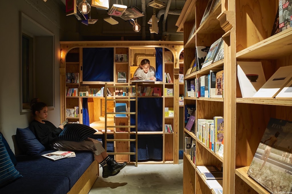 Book & Bed Tokyo; Location: Kyoto.