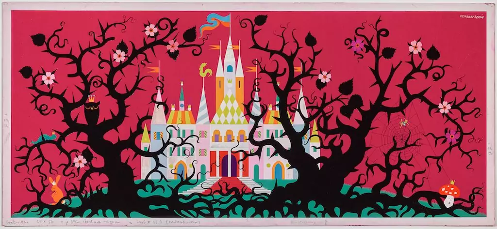 Herbert Leupin: Schloss für Dornröschen