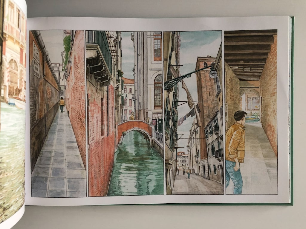 Detail aus Jiro Taniguchi - Venedig