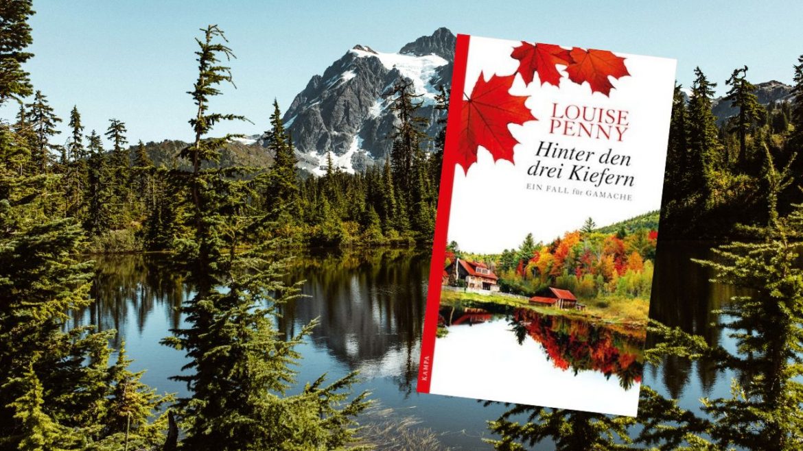 Header: Louise Penny - Hinter den drei Kiefern