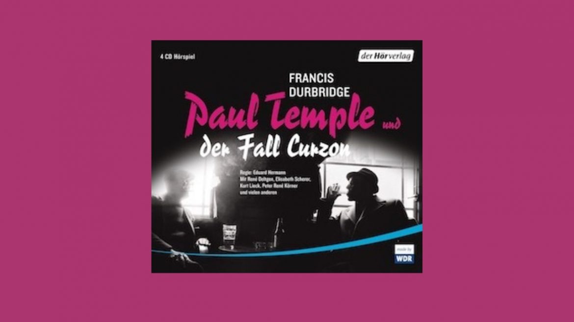 Header: Francis Durbridge - Paul Temple und der Fall Curzon